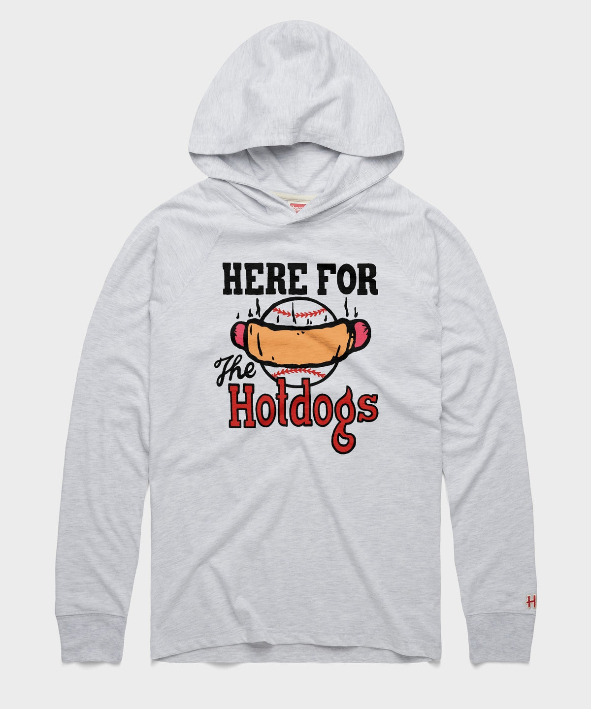 Here For The Hotdogs Lightweight Unisex