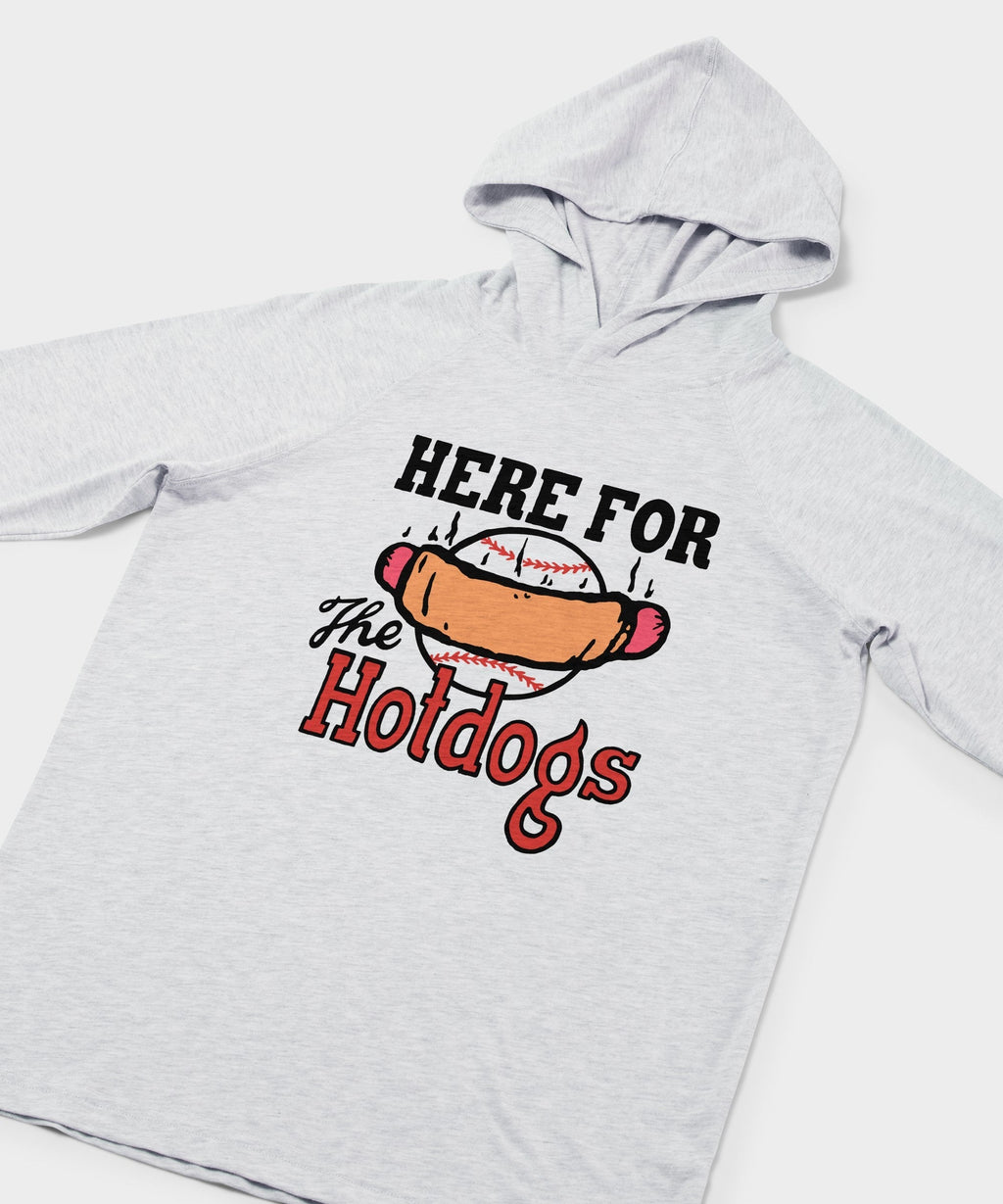 Here For The Hotdogs Lightweight Unisex
