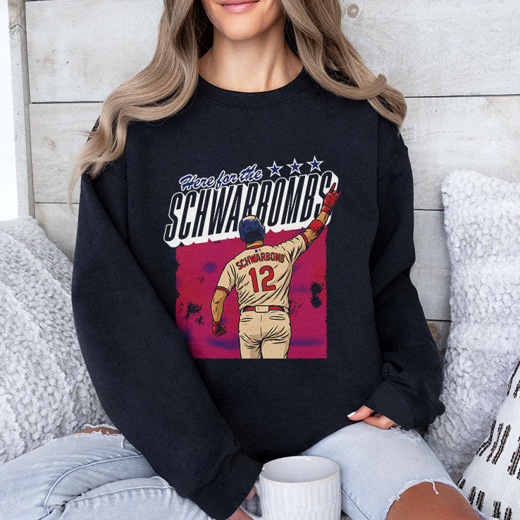 Here For The Schwarbomb Kyle Schwarber T Shirt Unisex