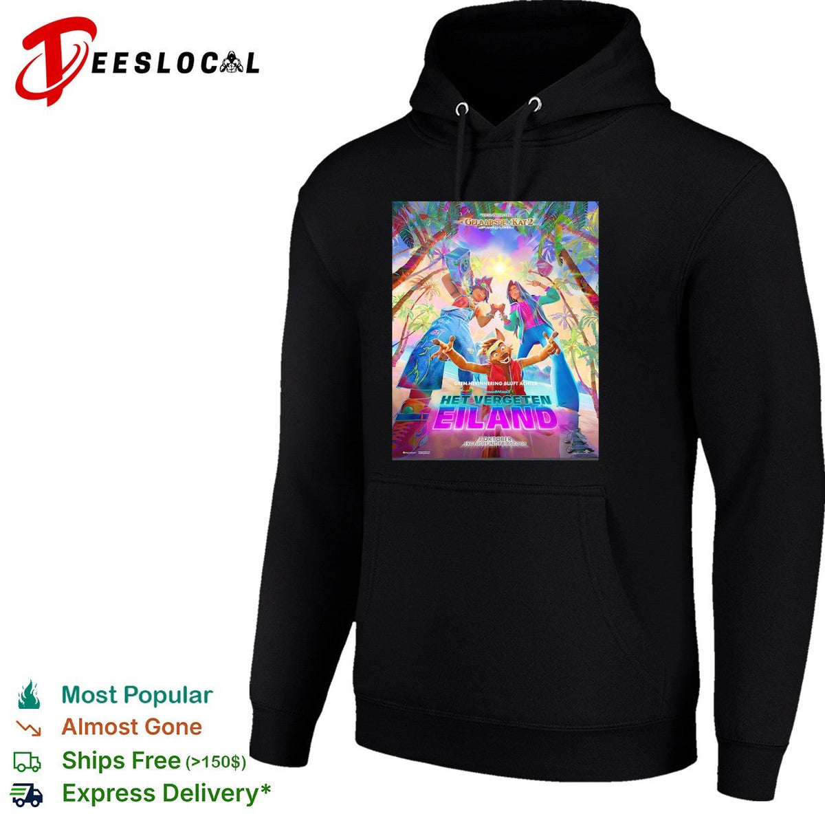 Het Vergeten Eiland movie poster shirt Unisex