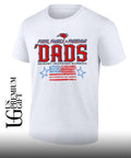 Hickory Crawdads Baseball Faith Family and Freedom Dads Celebrating 250 Years shirt Unisex