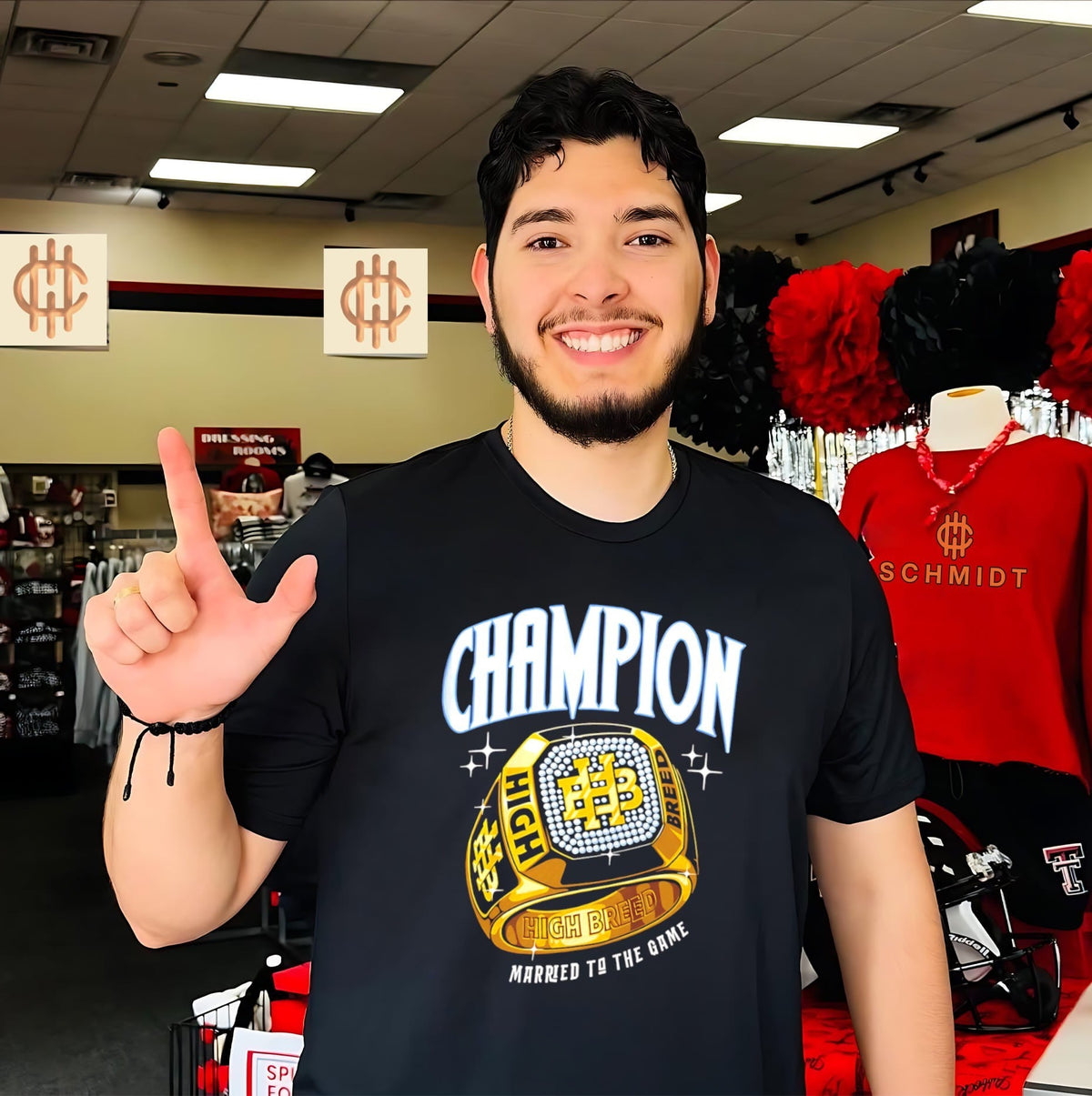 High Breed Champion Married to the Game shirt Unisex