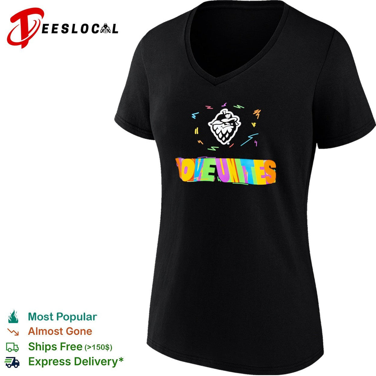 Hillsborough Beer Love Unites Logo Pride shirt Unisex