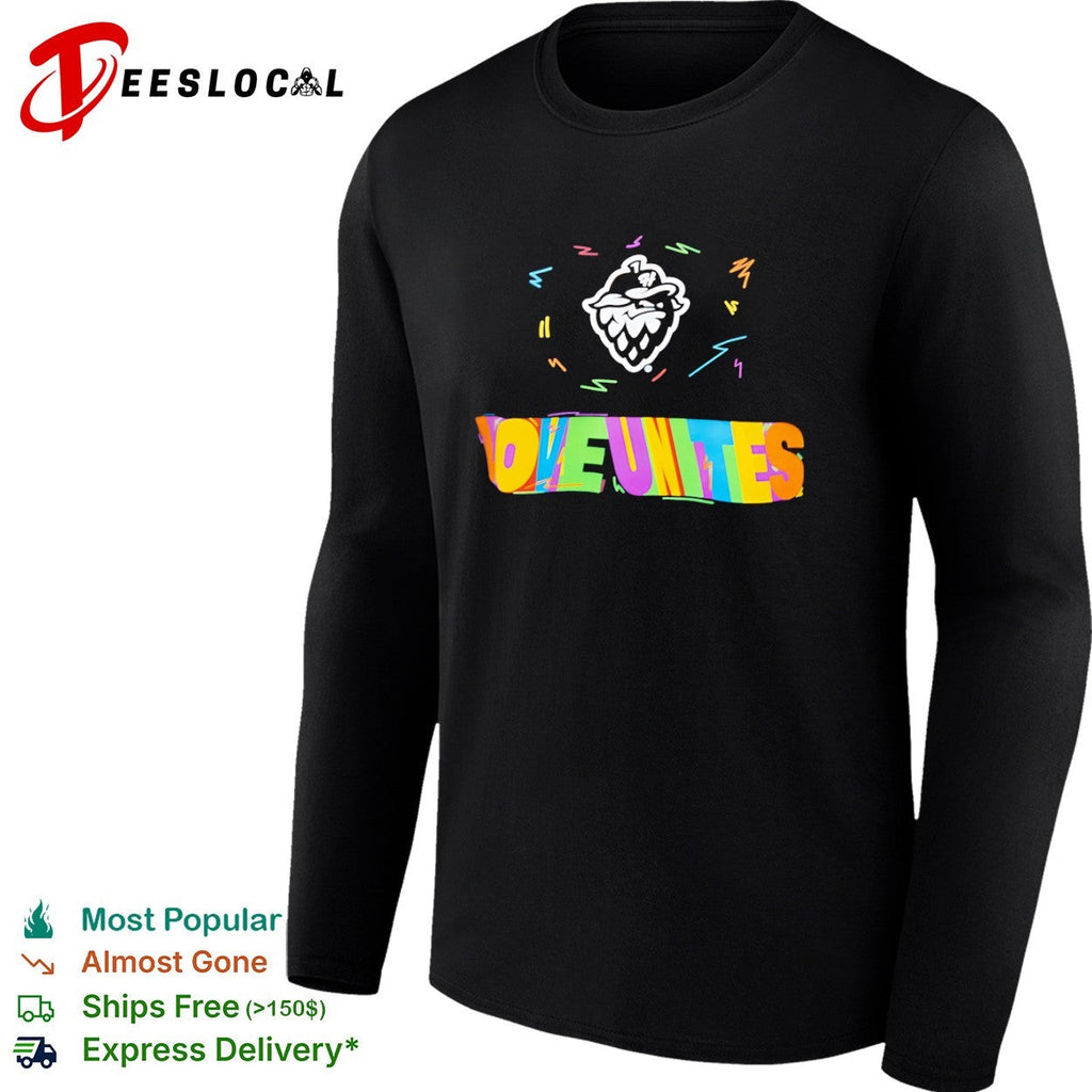 Hillsborough Beer Love Unites Logo Pride shirt Unisex