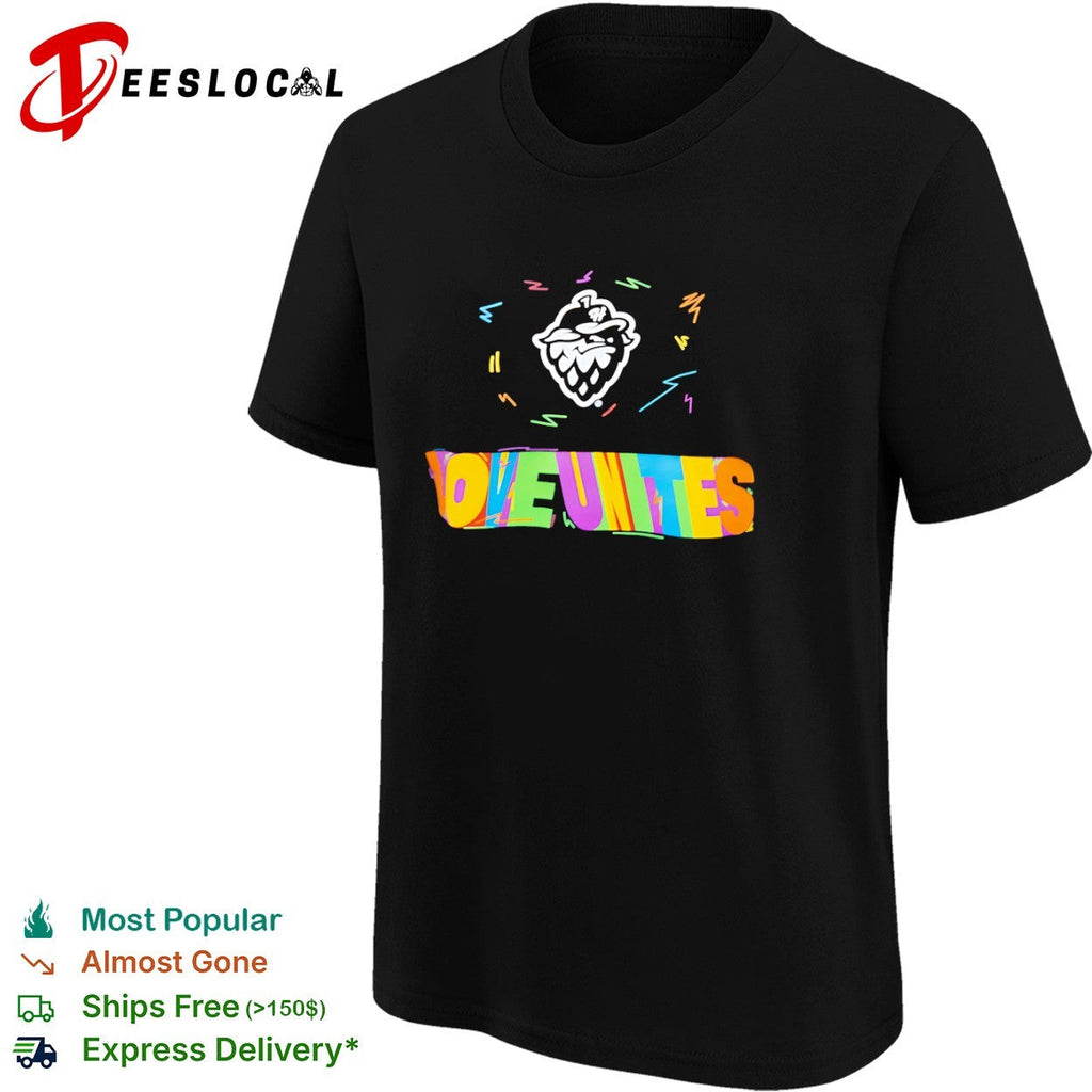 Hillsborough Beer Love Unites Logo Pride shirt Unisex
