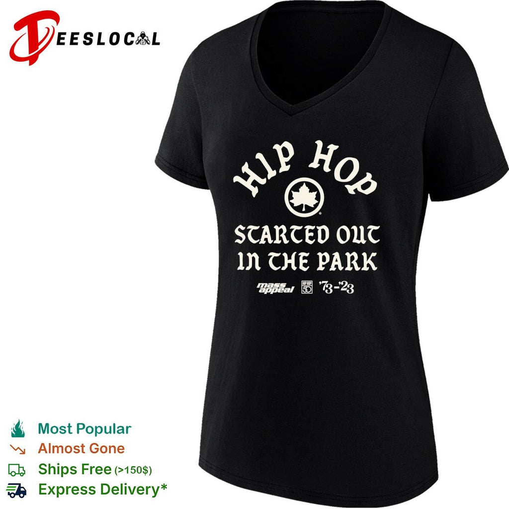 Hip Hop Started Out In The Park Mass Appeal 50th Anniversary shirt Unisex