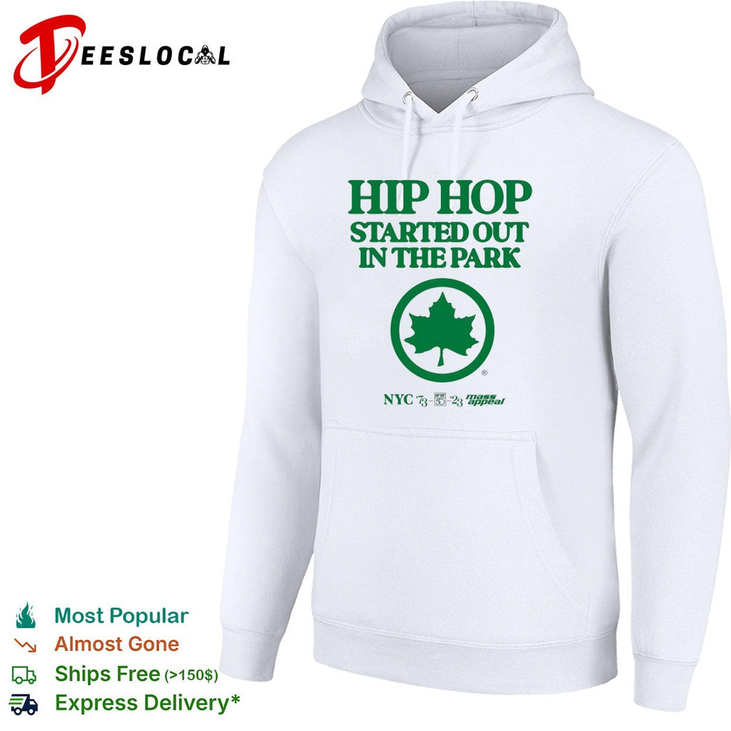 Hip Hop Started out in the Park NYC 1973 2023 Mass Appeal 50th Anniversary shirt Unisex