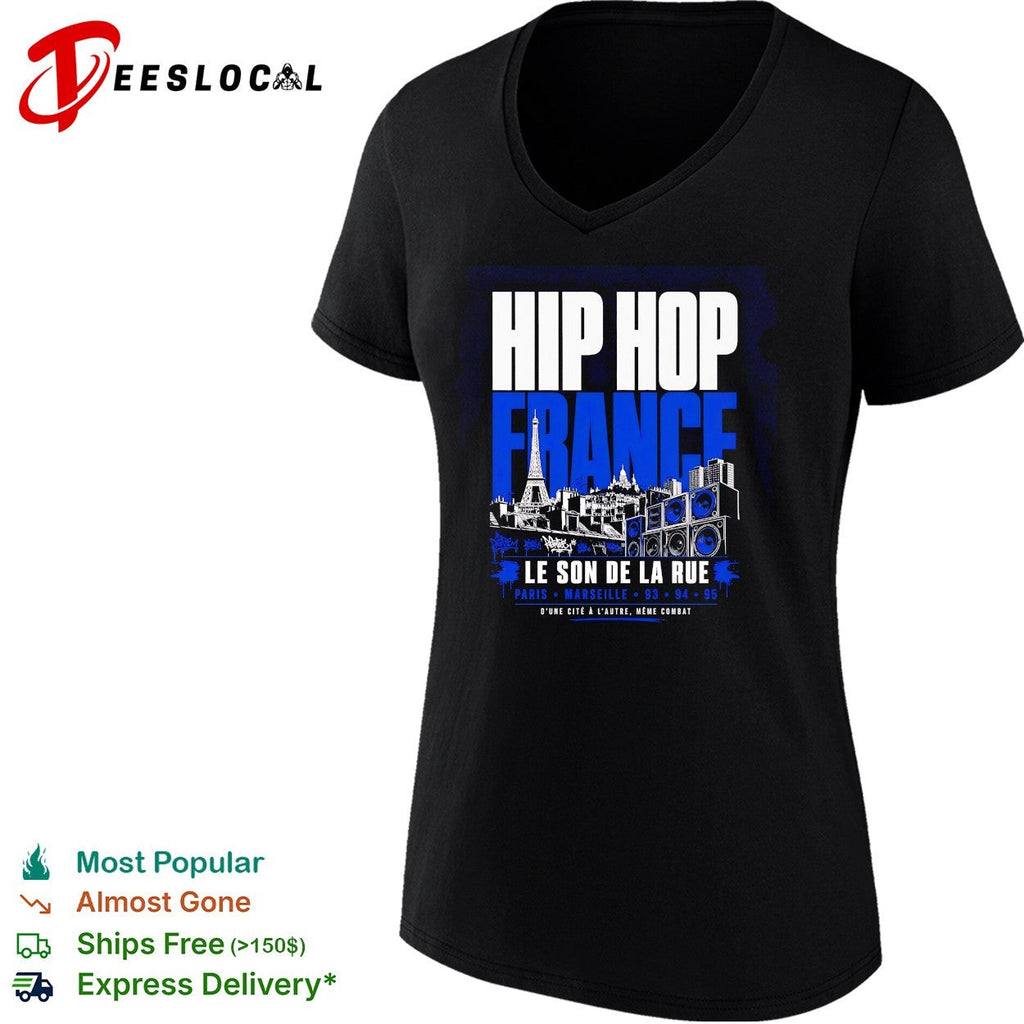 Hip hop France Le son de la rue Eiffel Tower shirt Unisex