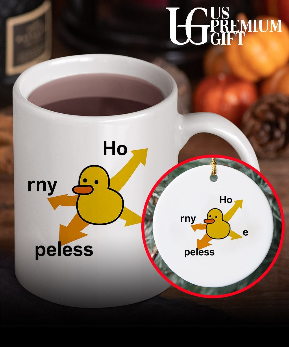 Ho rny Peless Duck In Distress shirt Unisex