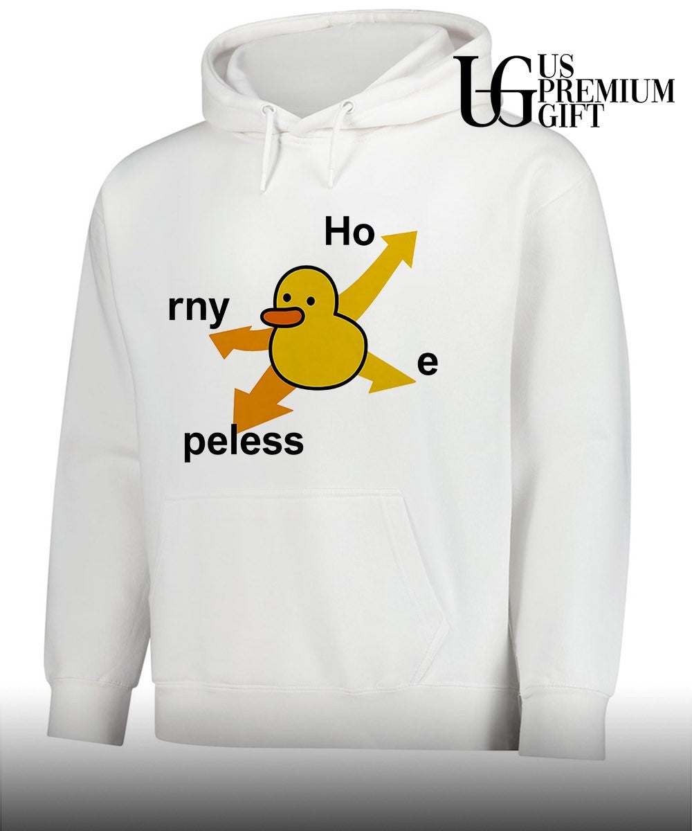 Ho rny Peless Duck In Distress shirt Unisex