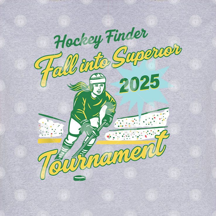 Hockey Finder Fall Into Superior 2025 Tournament T Shirt Unisex