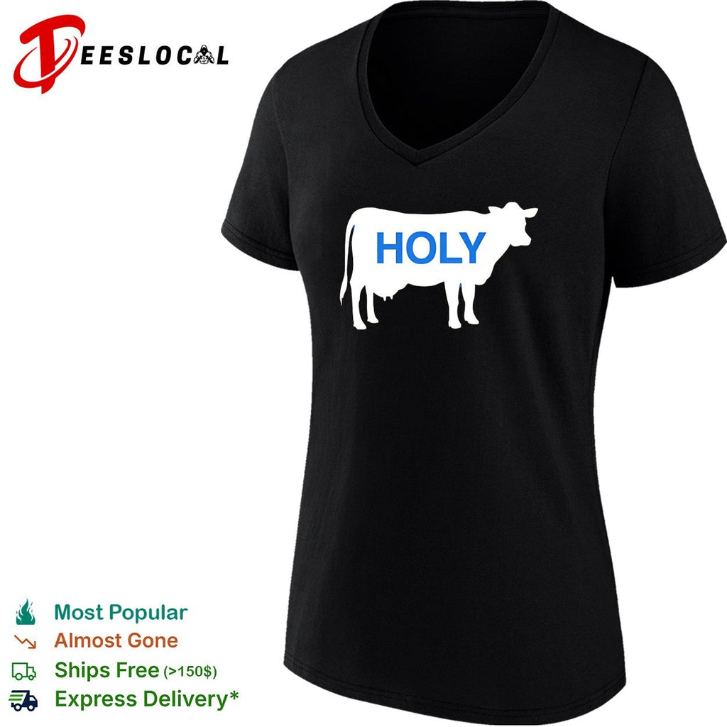 Holy cow silhouette wordplay shirt Unisex