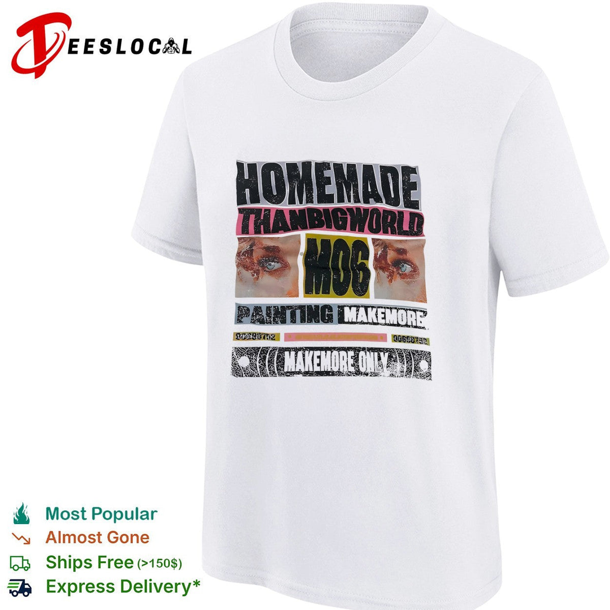 Homemade thanbigworld hos shirt Unisex