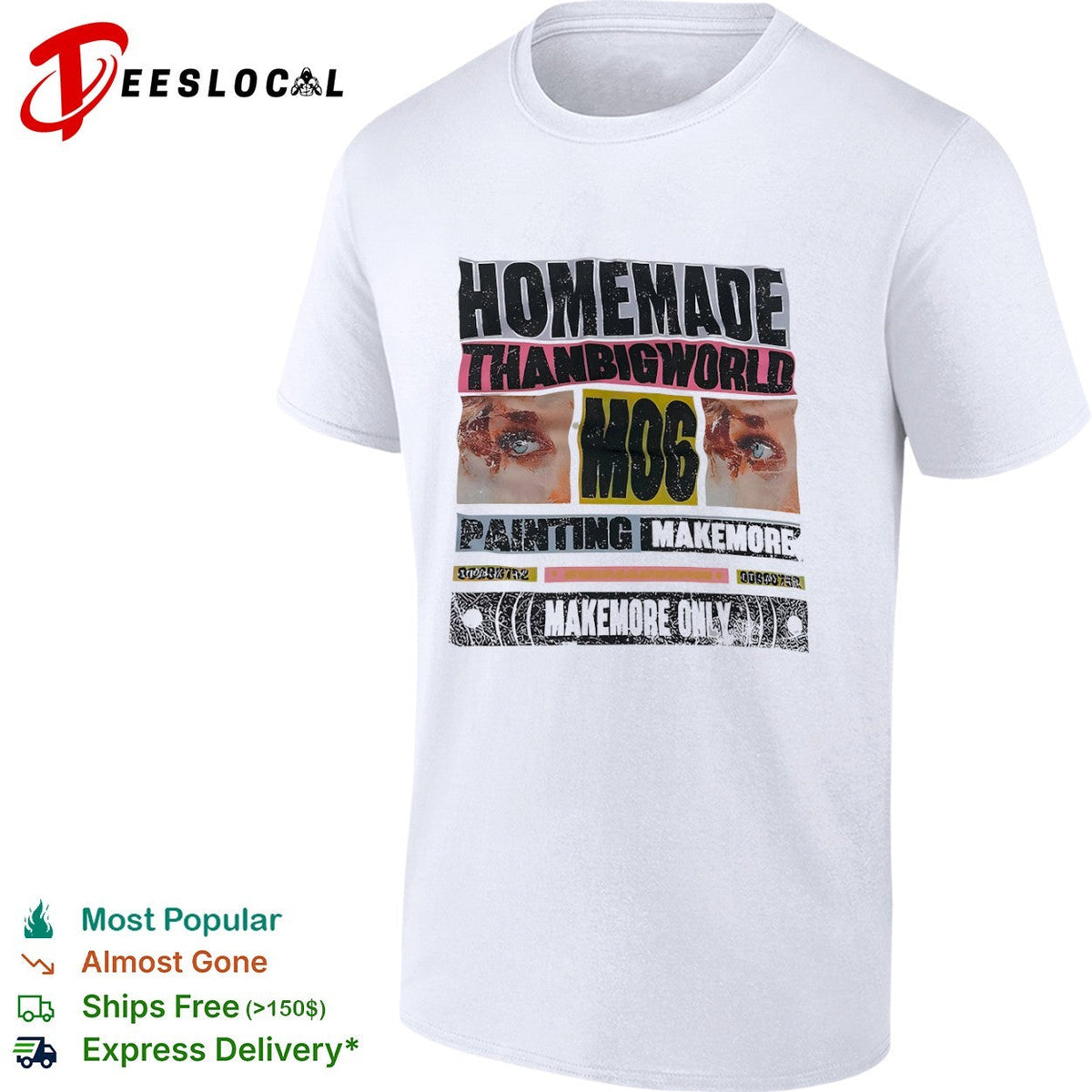 Homemade thanbigworld hos shirt Unisex