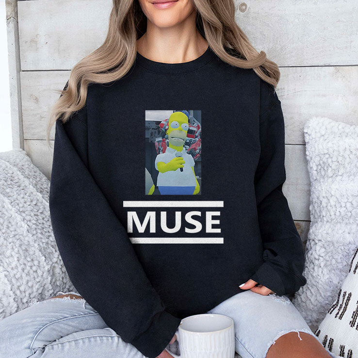 Homer Simpson Muse T Shirt Unisex