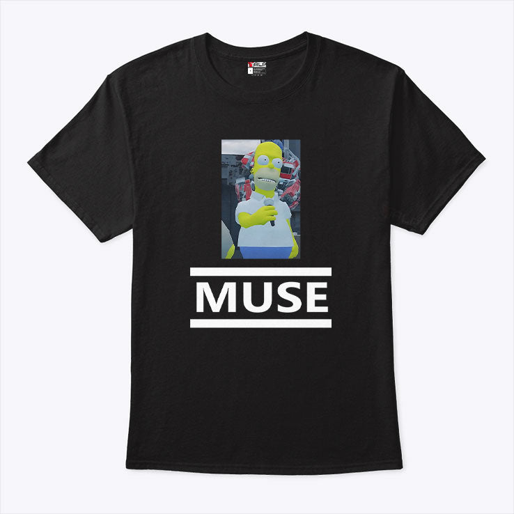 Homer Simpson Muse T Shirt Unisex