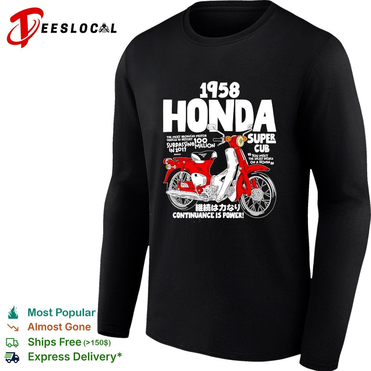 Honda Super Cub 1958 shirt Unisex
