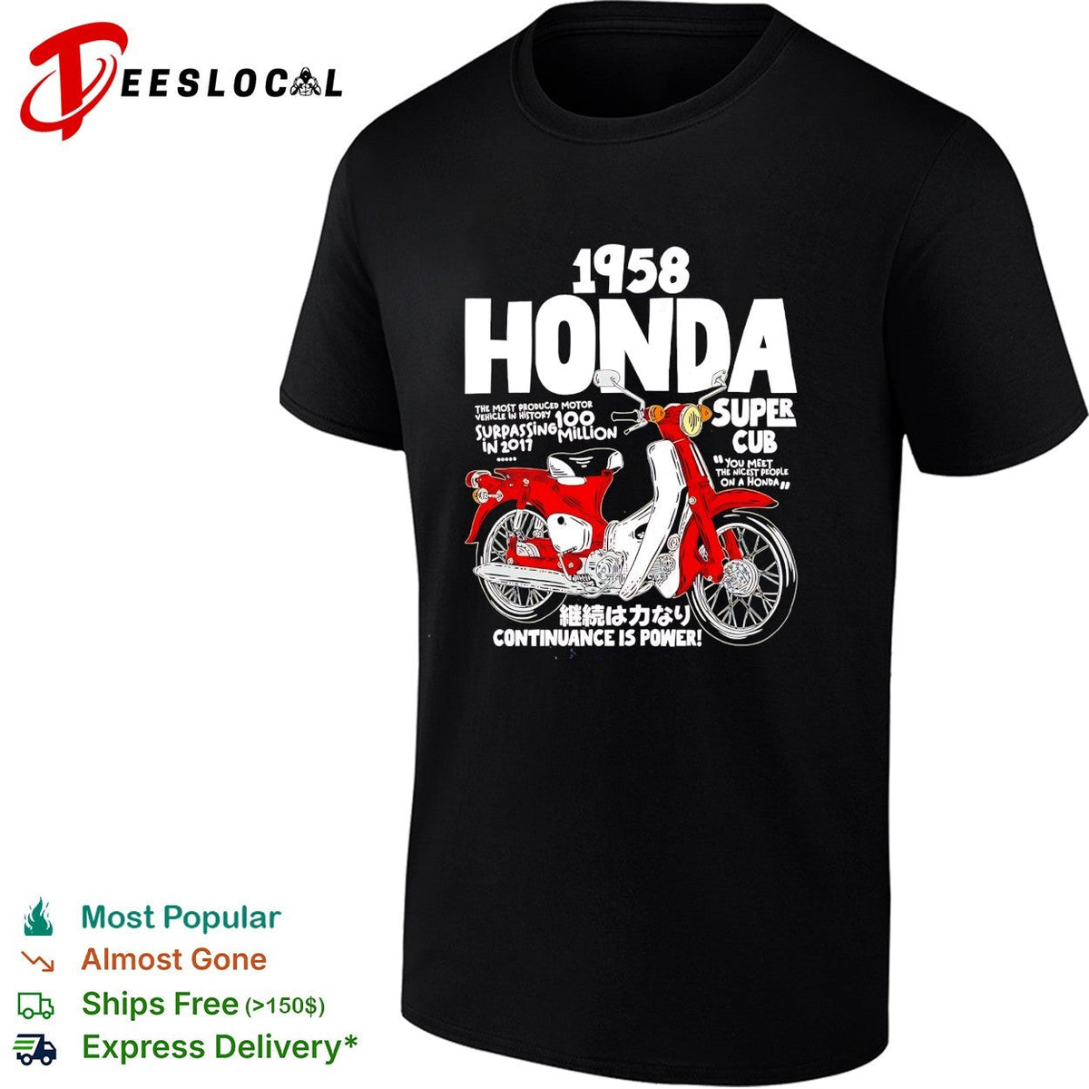 Honda Super Cub 1958 shirt Unisex