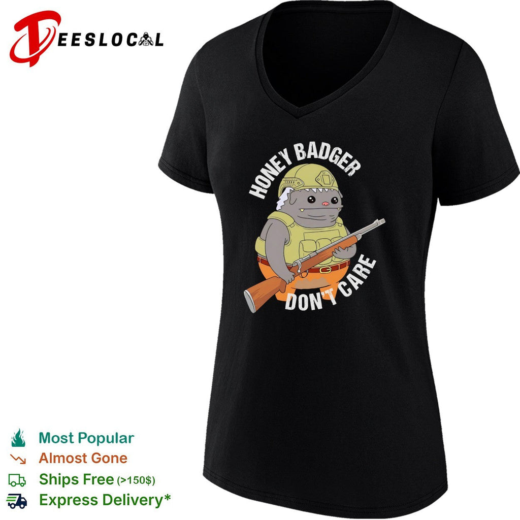 Honey Badger don’t care shirt Unisex