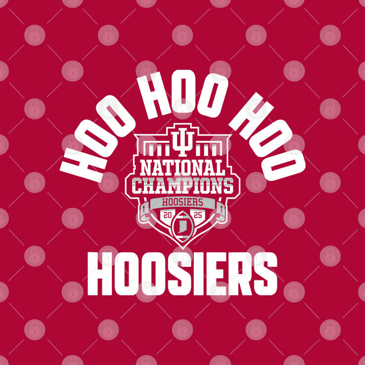 Hoo Hoo Hoo Hoosiers National Champions 2025 T Shirt Unisex