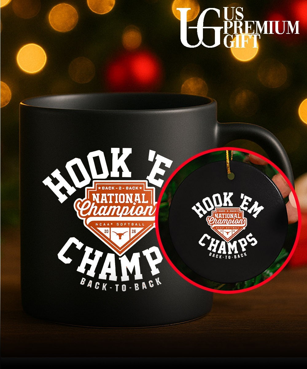 Hook ‘Em National Champions Texas Longhorns Softball NCAA Back-to-Back 2026 shirt Unisex