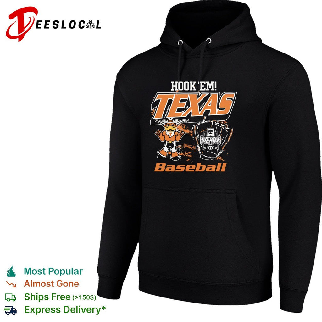 Hook Em Texas Longhorns Baseball 2026 NCAA Men’s College World Series Omaha shirt Unisex