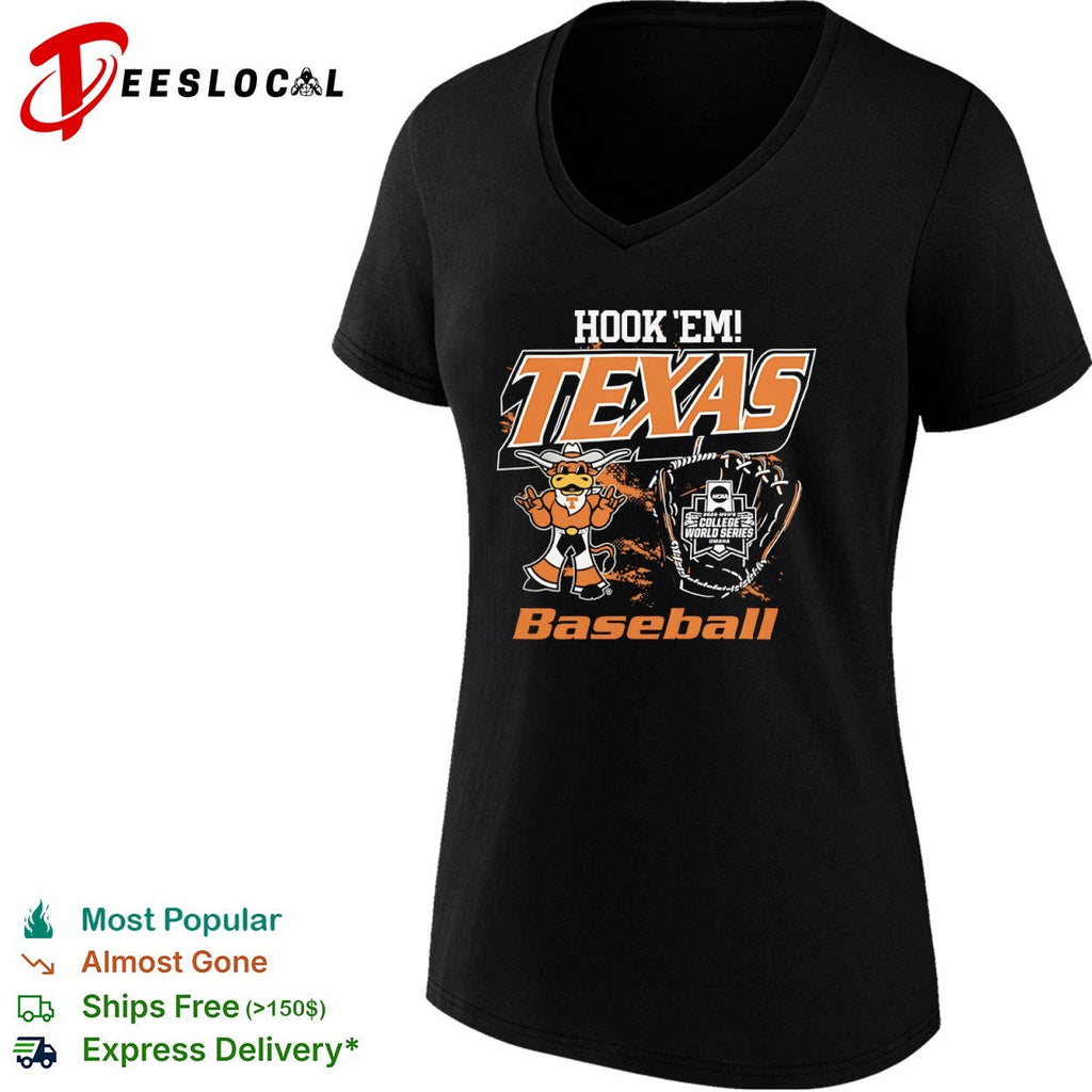 Hook Em Texas Longhorns Baseball 2026 NCAA Men’s College World Series Omaha shirt Unisex