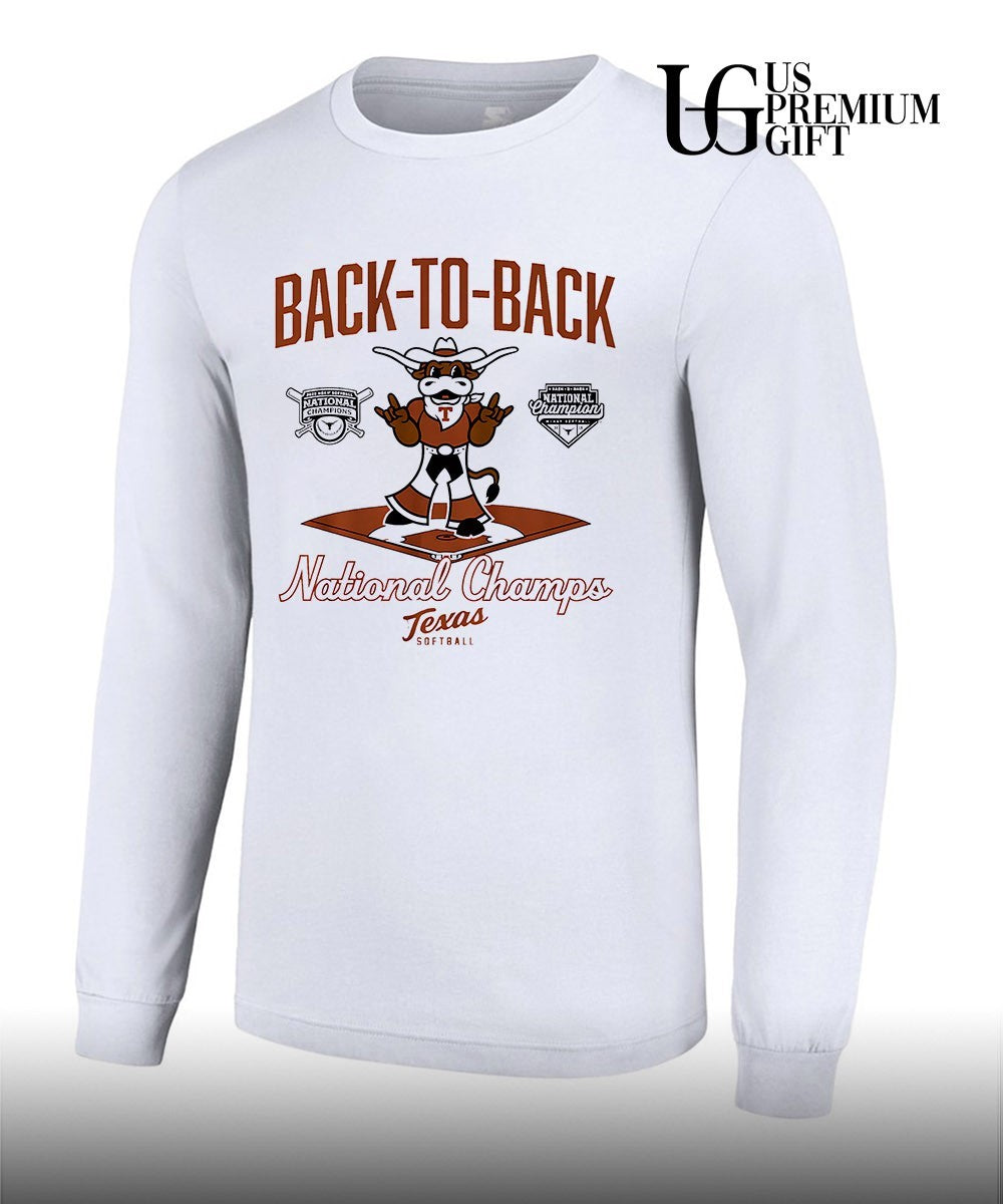 Hook ‘Em Texas Longhorns Softball NCAA Back-To-Back National Champions 2026 shirt Unisex