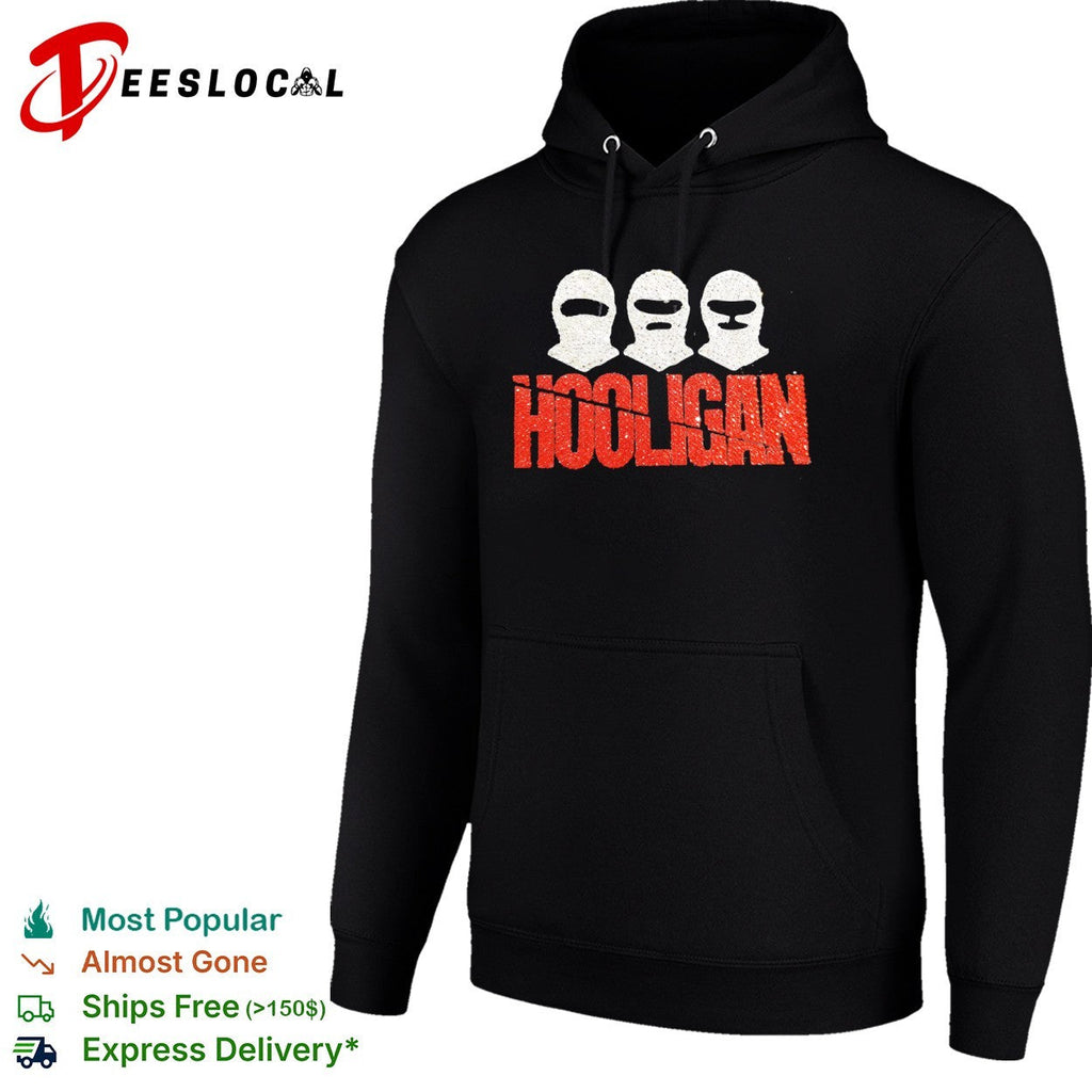 Hooligan Rhinestone shirt Unisex