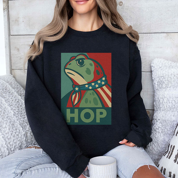 Hop Portland Frog T Shirt Unisex