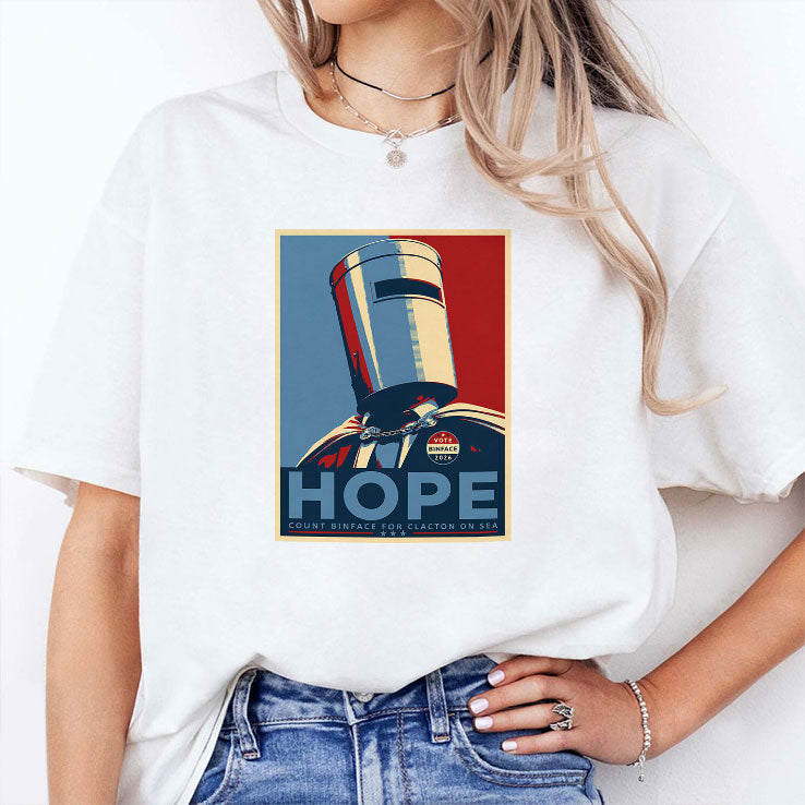 Hope For Clacton Count Binface T Shirt Unisex