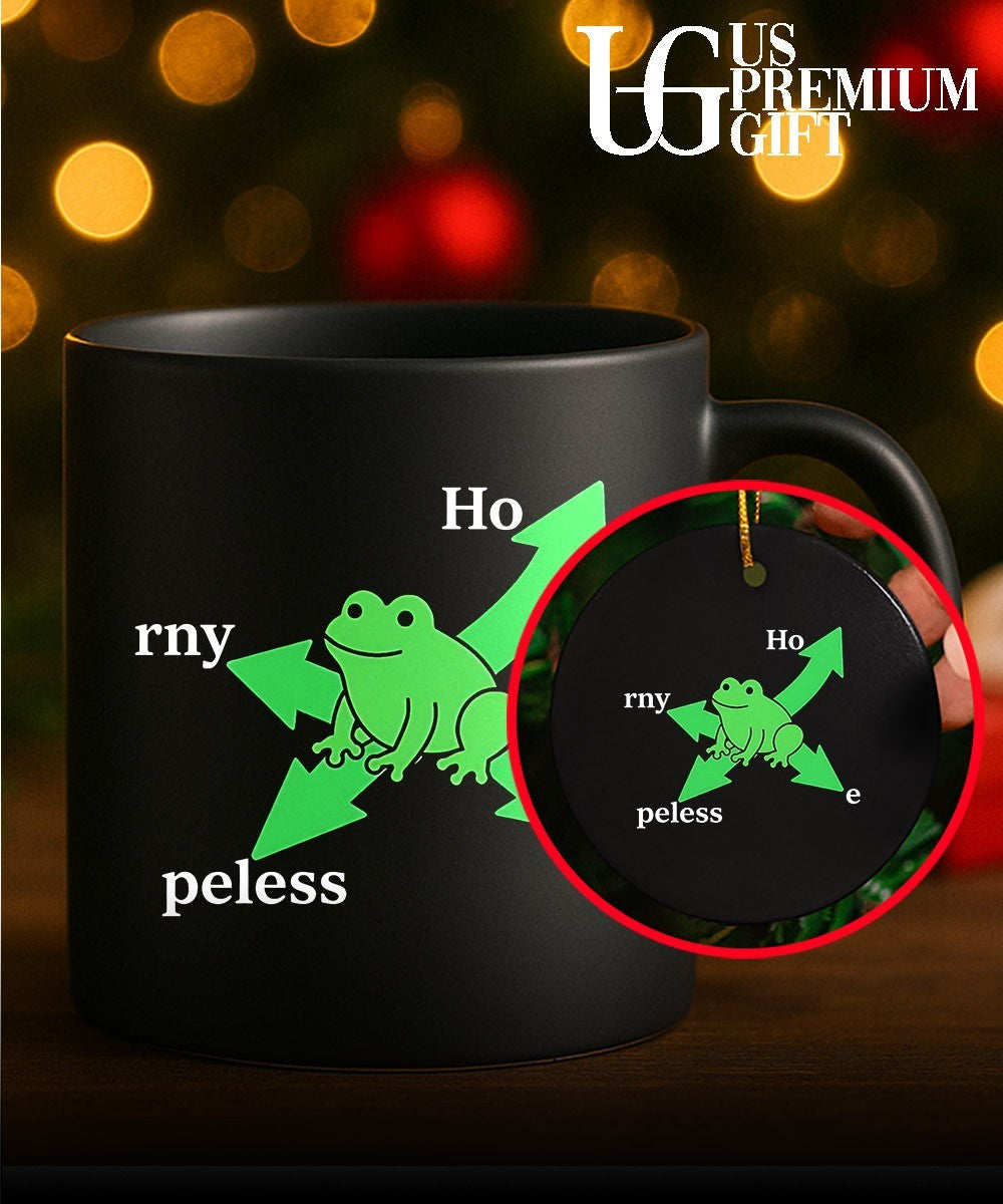 Hopeless horny frog humor pun shirt Unisex
