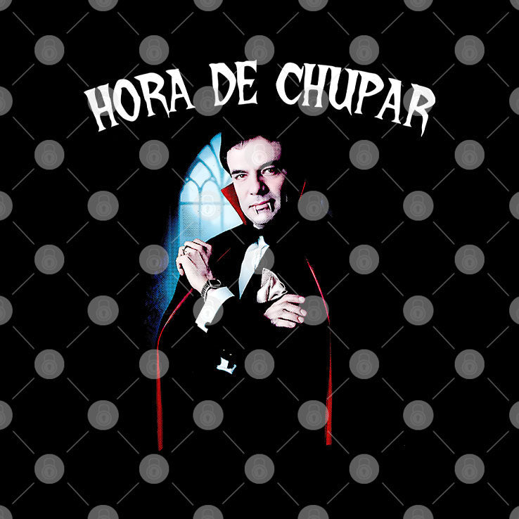 Hora De Chupar Count Dracula T Shirt Unisex