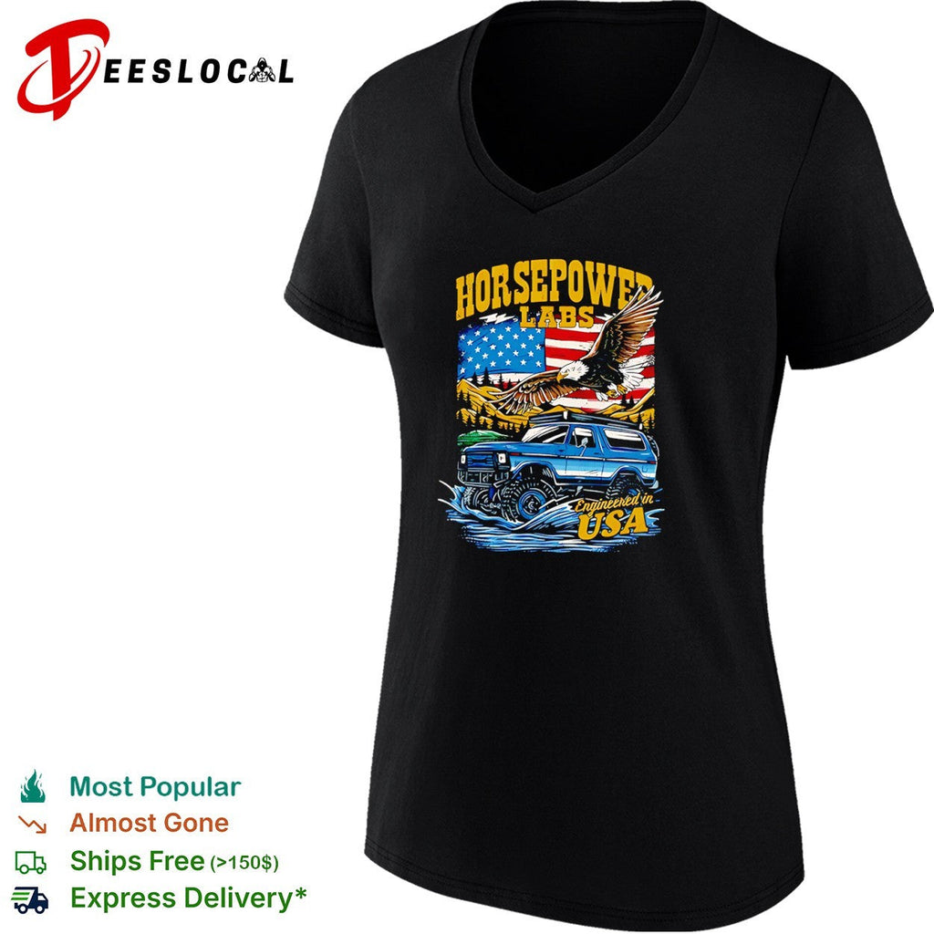 Horsepower Labs American Eagle Ford Bronco Off Road shirt Unisex