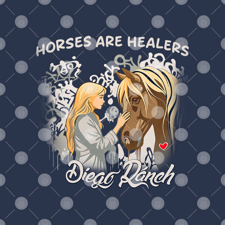 Horses Are Healers Died Ranch Horse Lover T Shirt Unisex