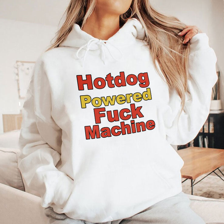 Hotdog Powered Fuck Machine T Shirt Unisex