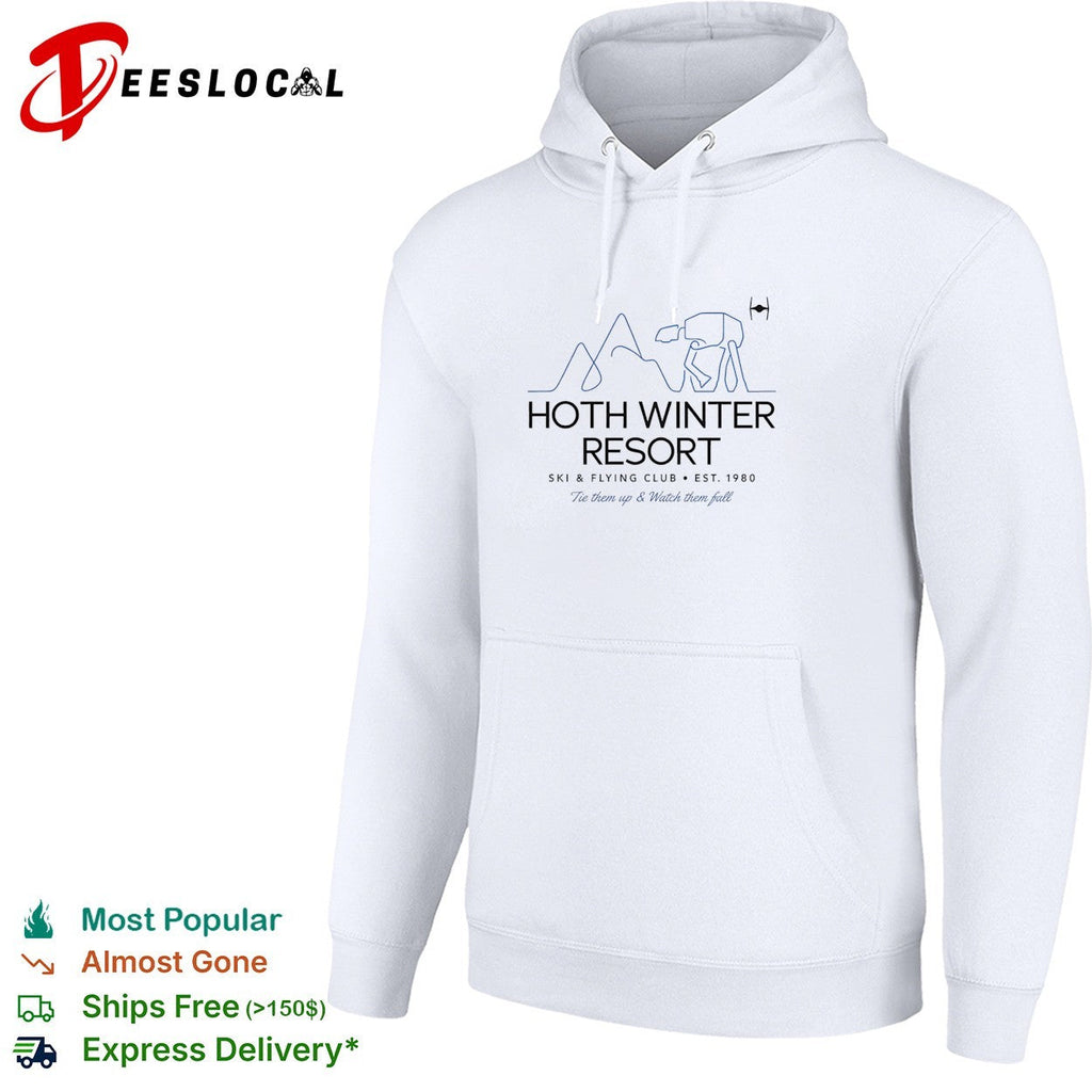 Hoth Winter Resort ski flying club poster shirt Unisex