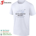 Hoth Winter Resort ski flying club poster shirt Unisex