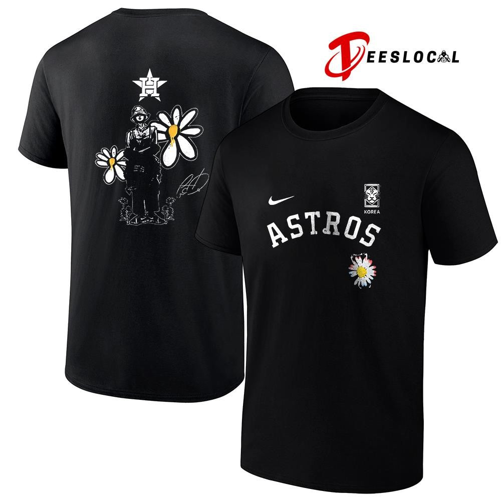 Houston Astros G Dragon Peaceminusone graphic shirt Unisex