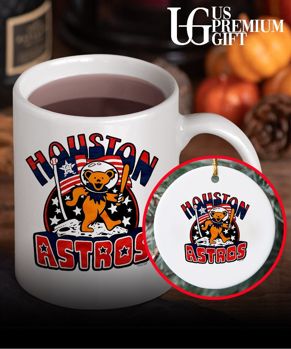 Houston Astros Grateful Dead Dancing Bear Major League Baseball shirt Unisex