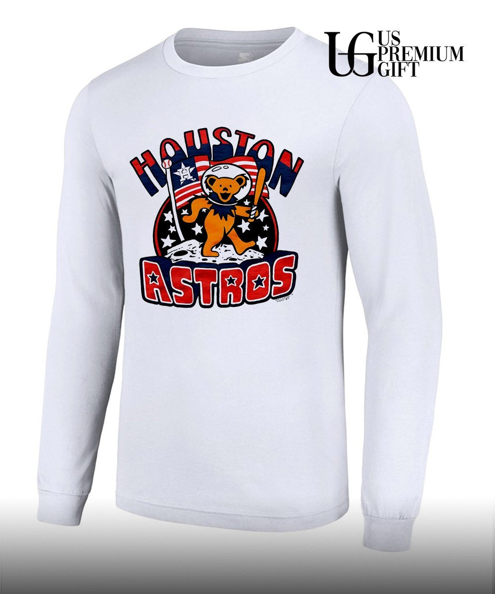 Houston Astros Grateful Dead Dancing Bear Major League Baseball shirt Unisex