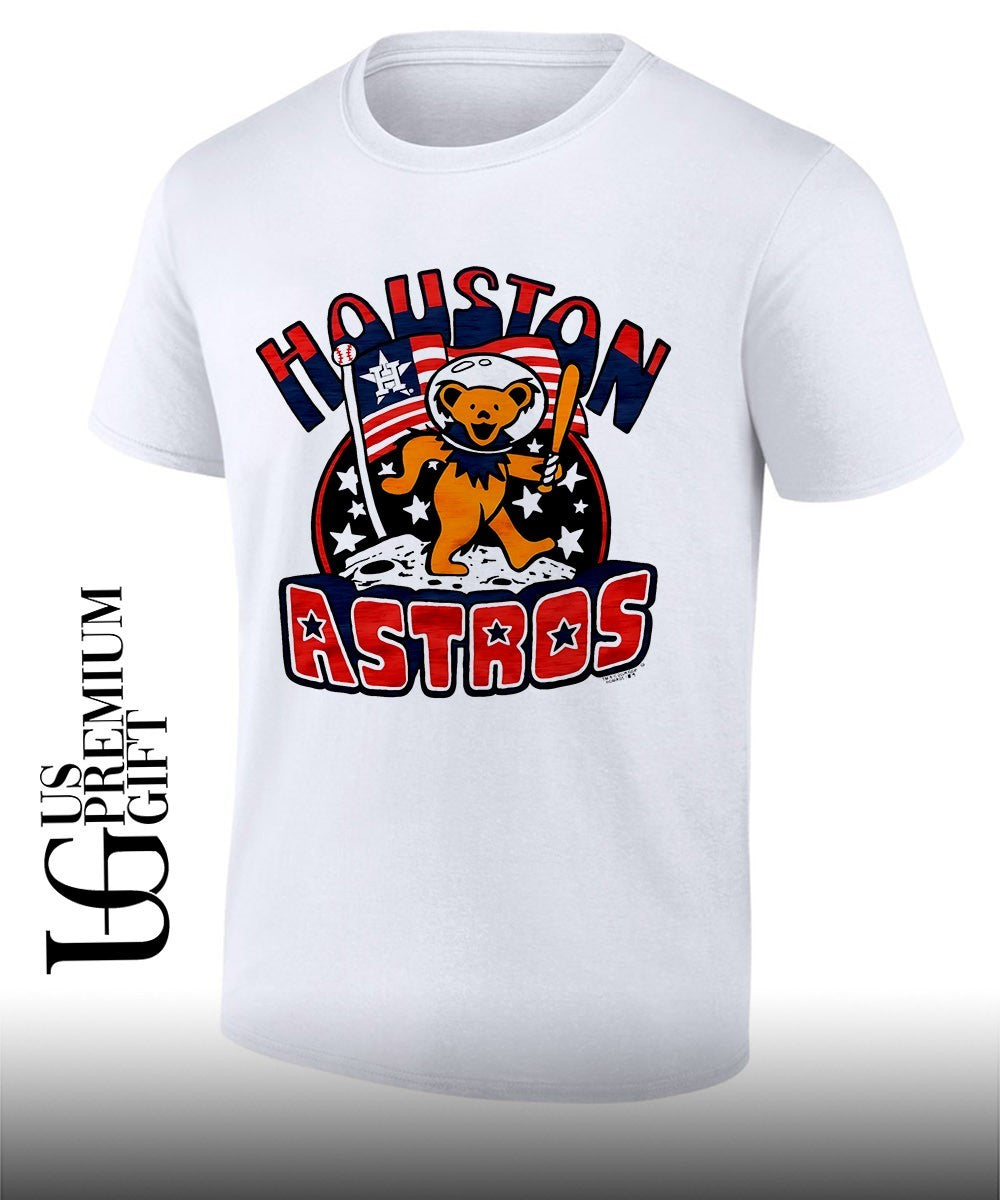 Houston Astros Grateful Dead Dancing Bear Major League Baseball shirt Unisex