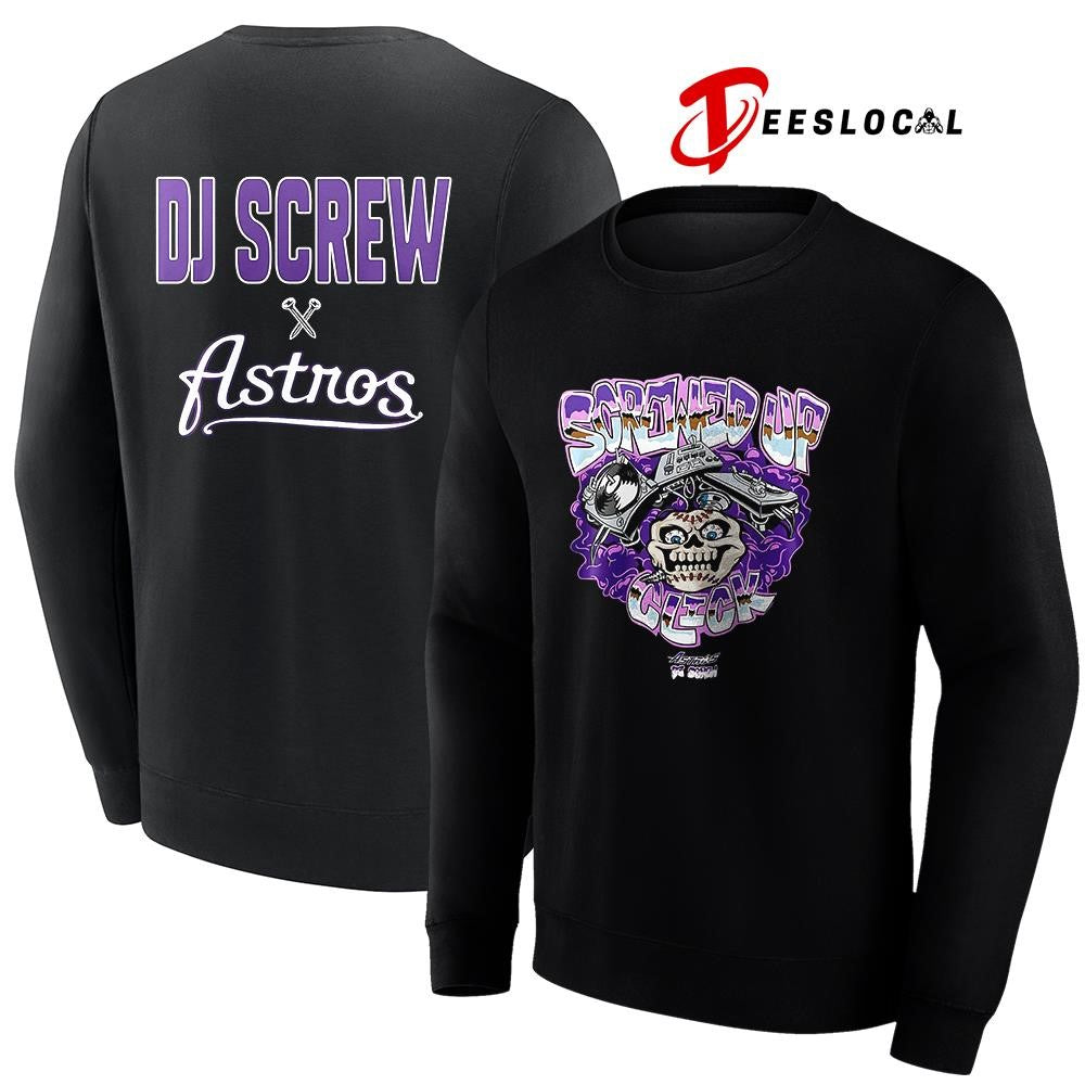 Houston Astros x DJ Screw Screwed up click art shirt Unisex