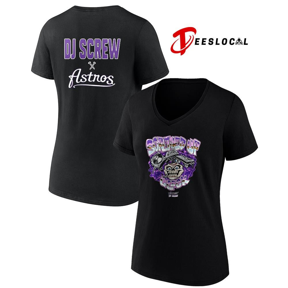 Houston Astros x DJ Screw Screwed up click art shirt Unisex