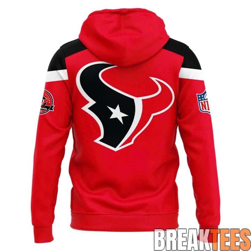 Houston Texans 25 Seasons x America 250 Red Two-Sided Graphic Unisex