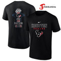 Houston Texans God first family second cross shirt Unisex