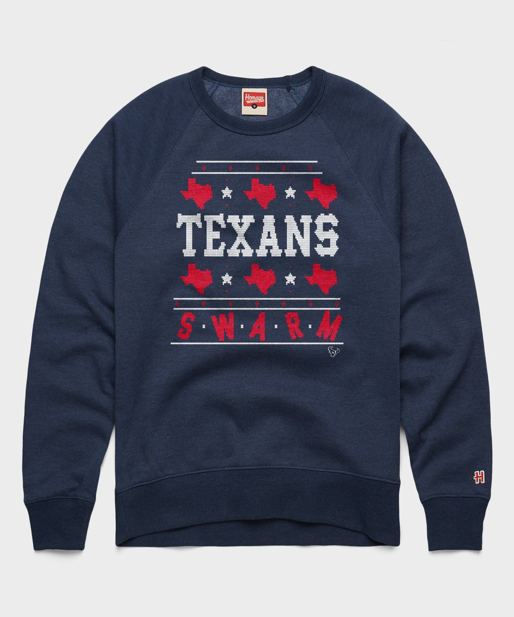 Houston Texans Holiday Crewneck Unisex