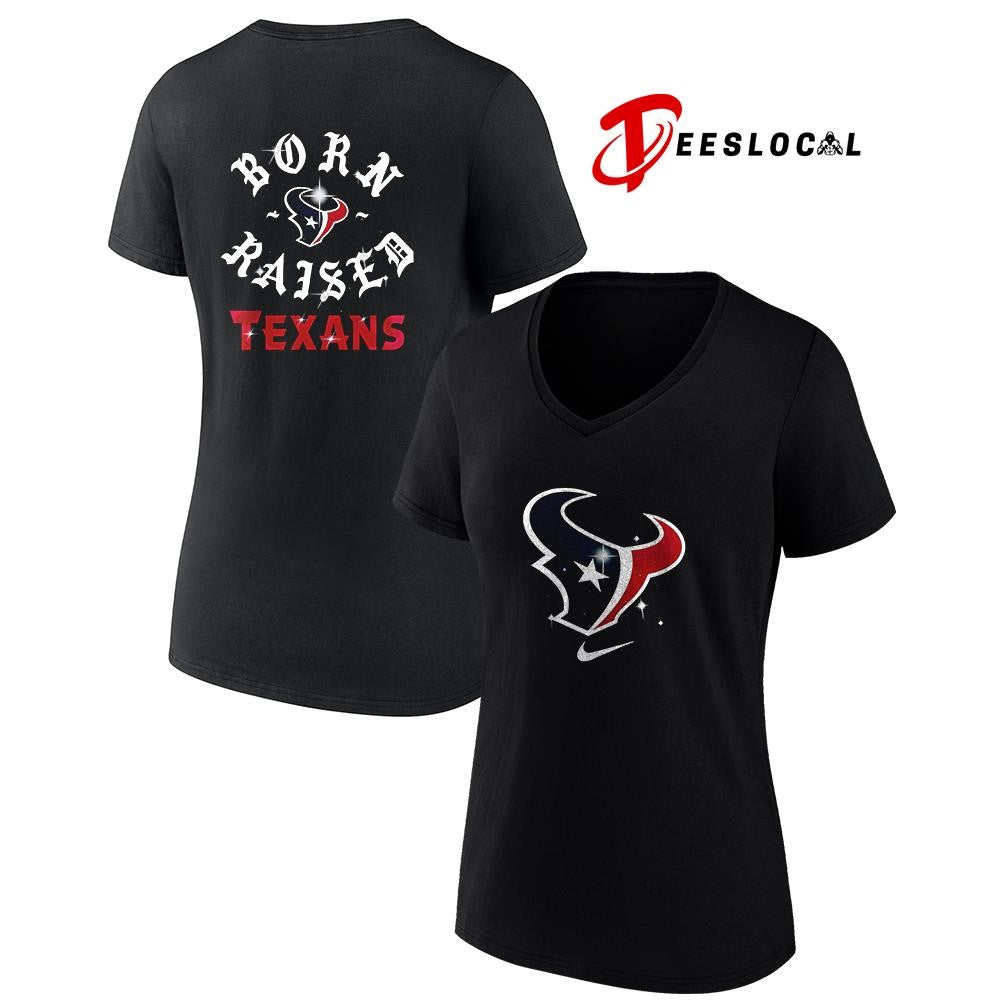 Houston Texans x Born and Raised logo shirt Unisex