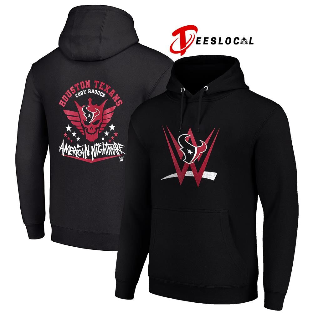 Houston Texans x Cody Rhones American nightmare logo shirt Unisex