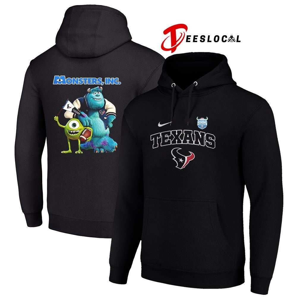 Houston Texans x Monster Inc Funday cartoon shirt Unisex